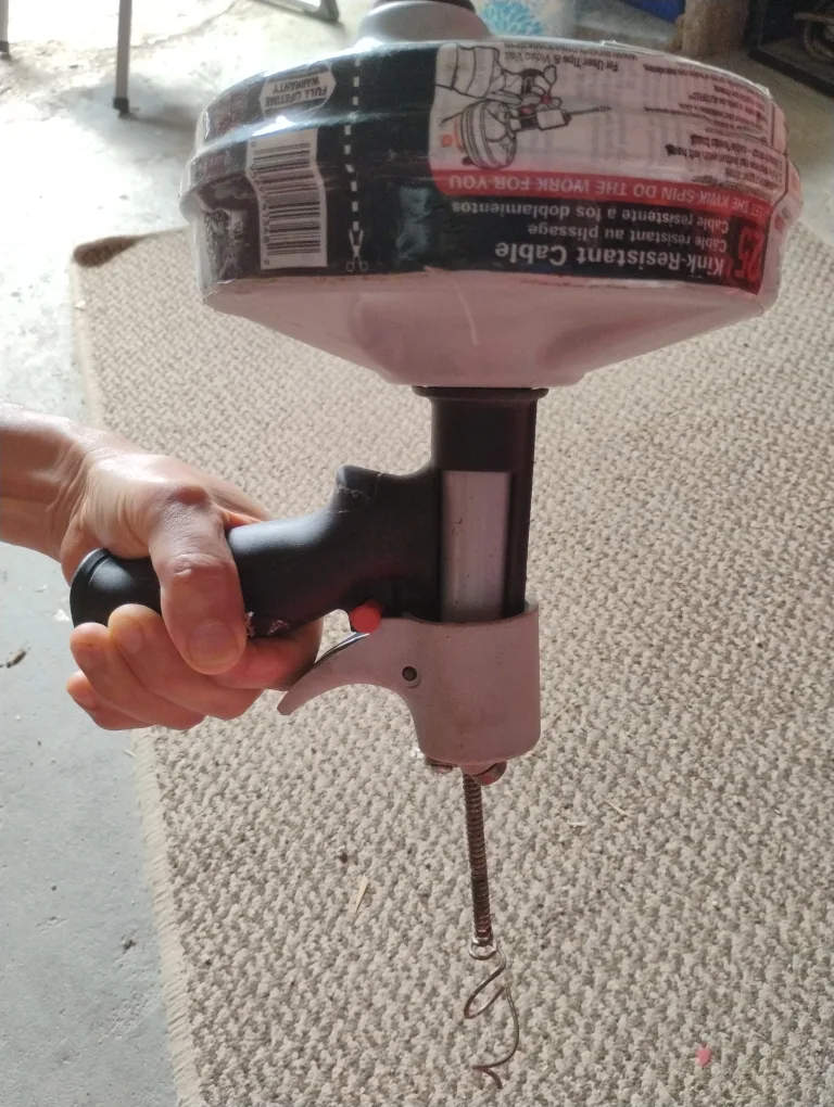 RIDGID Kwik-Spin Drain auger- declog pipes thumbnail