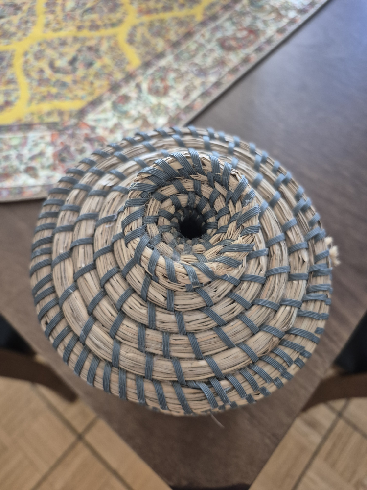 Woven Basket with Lid - photo 2