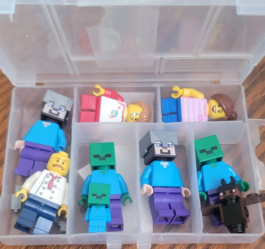 Minecraft Lego Minifigures Lot thumbnail