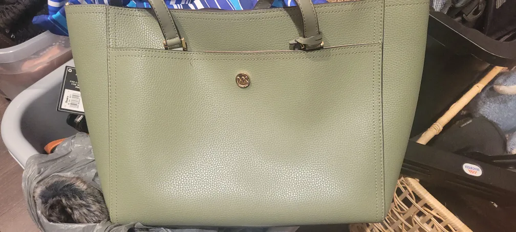 Michael Kors Tote Bag - Olive Green thumbnail