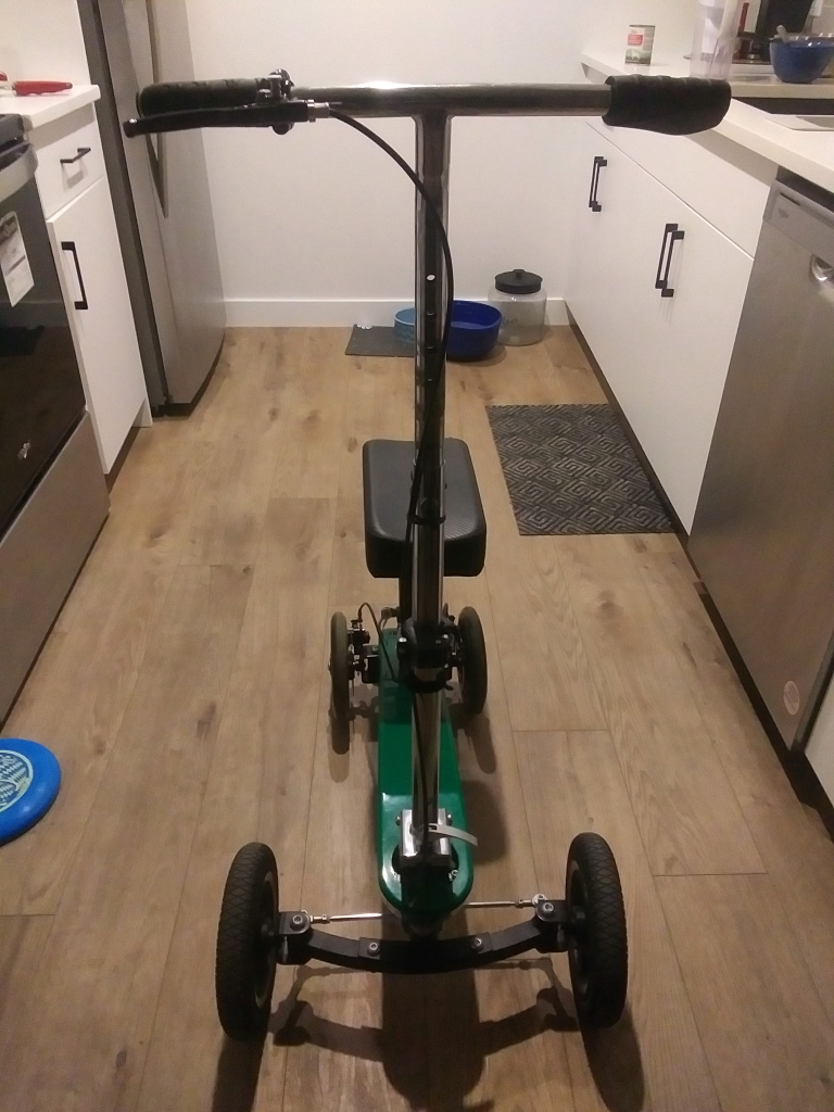 Used Green Freedom Legs Seated Scooter