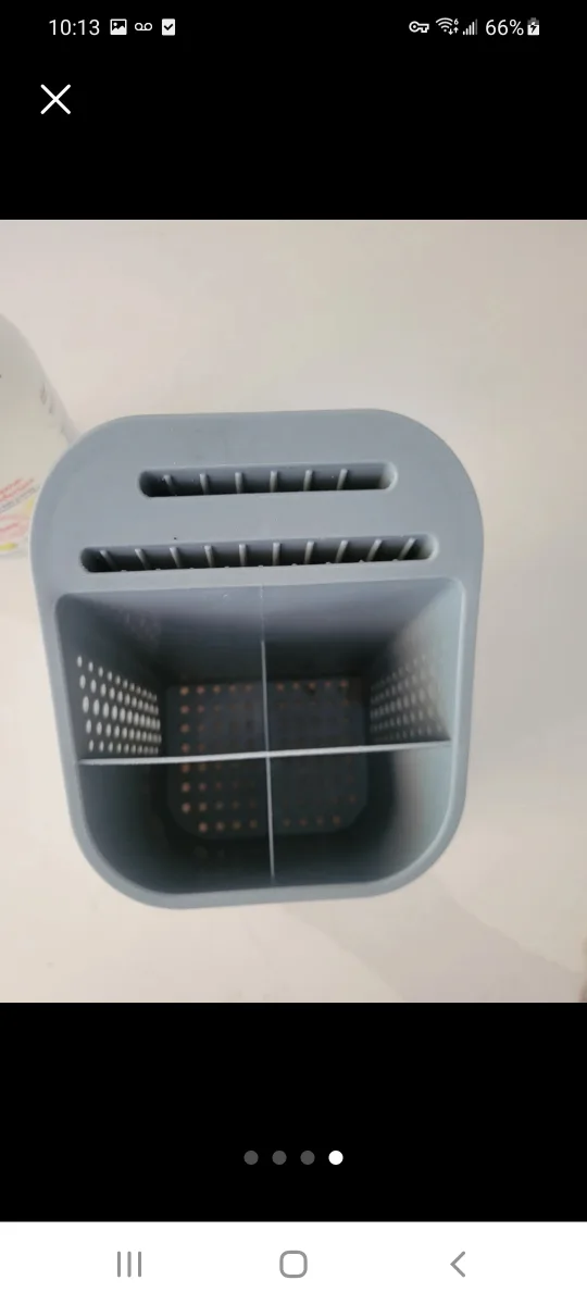 Cutlery Organizer - White & Gray image indicator(4)