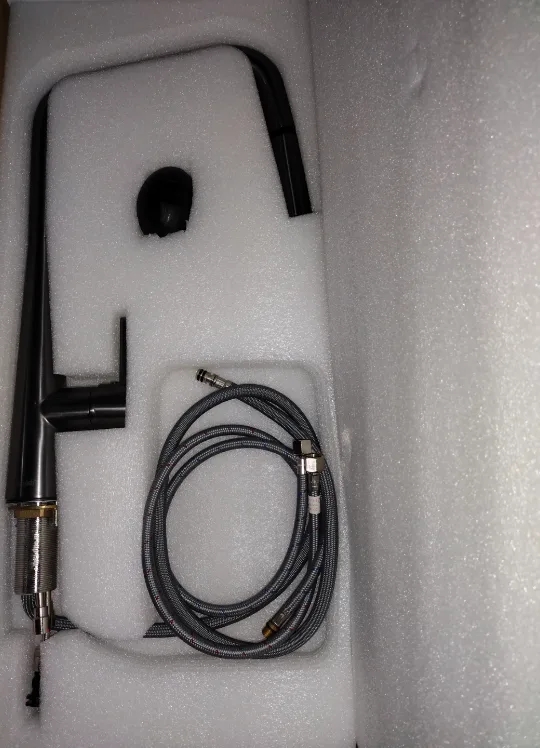 New Matte Black Kitchen Faucet thumbnail