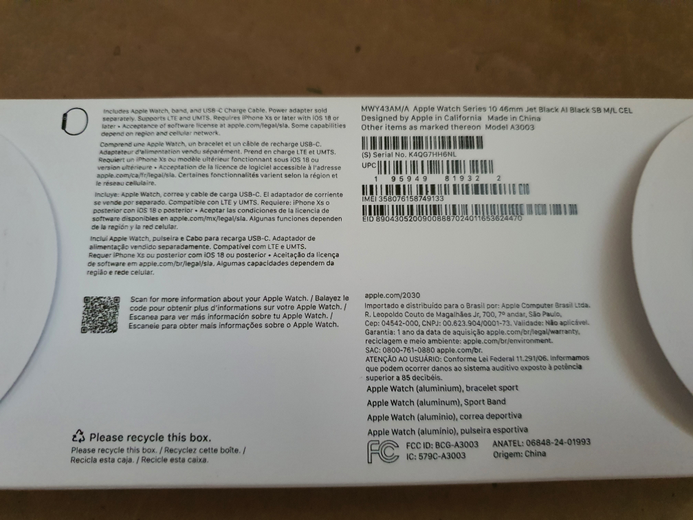 Apple Watch Series 10 46mm Jet Black - photo 3