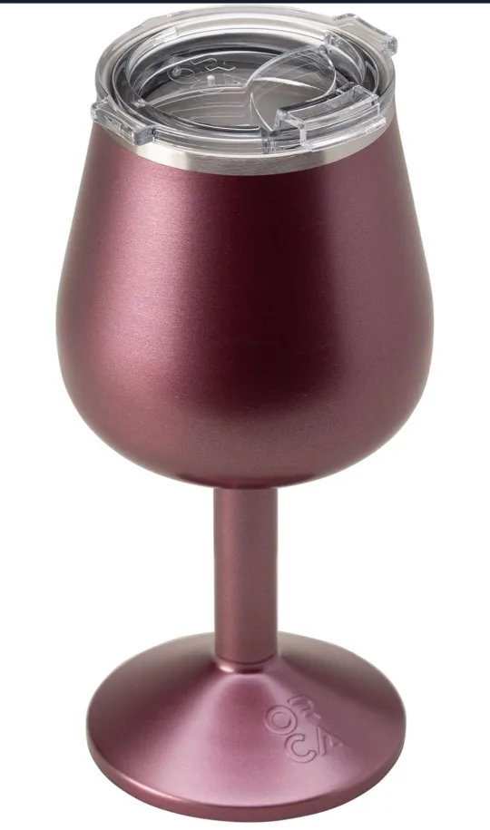 Orca Vino 15 oz Insulated Wine Tumbler. color Merlot image indicator(4)