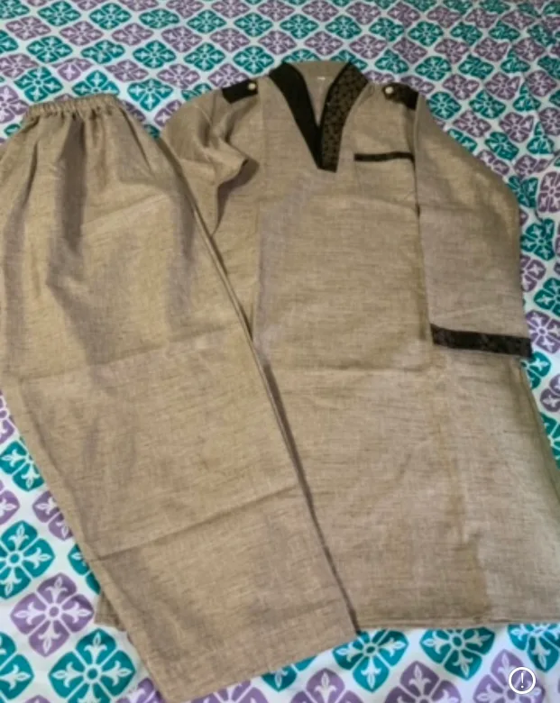 Men's Kurta Pajama Set - Size M thumbnail