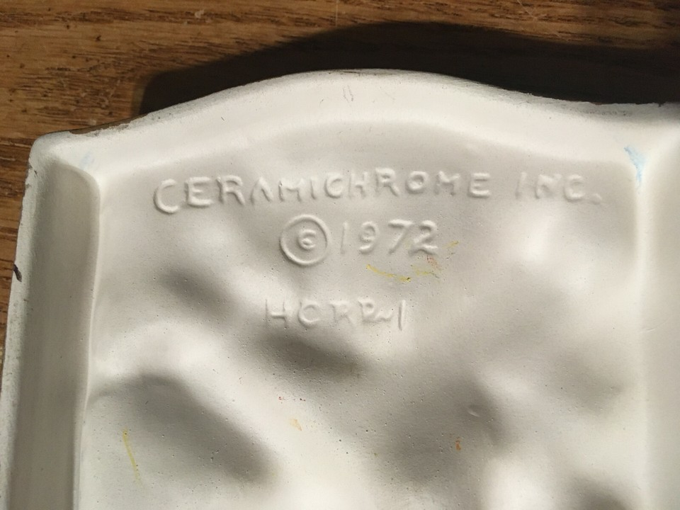 1972 Ceramichrome Inc. Vegetable Wall Hanging - photo 3