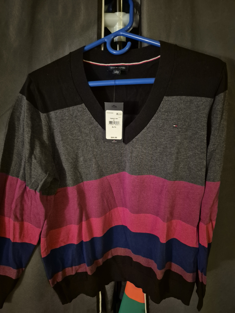 Tommy Hilfiger V-Neck Sweater XL/TG