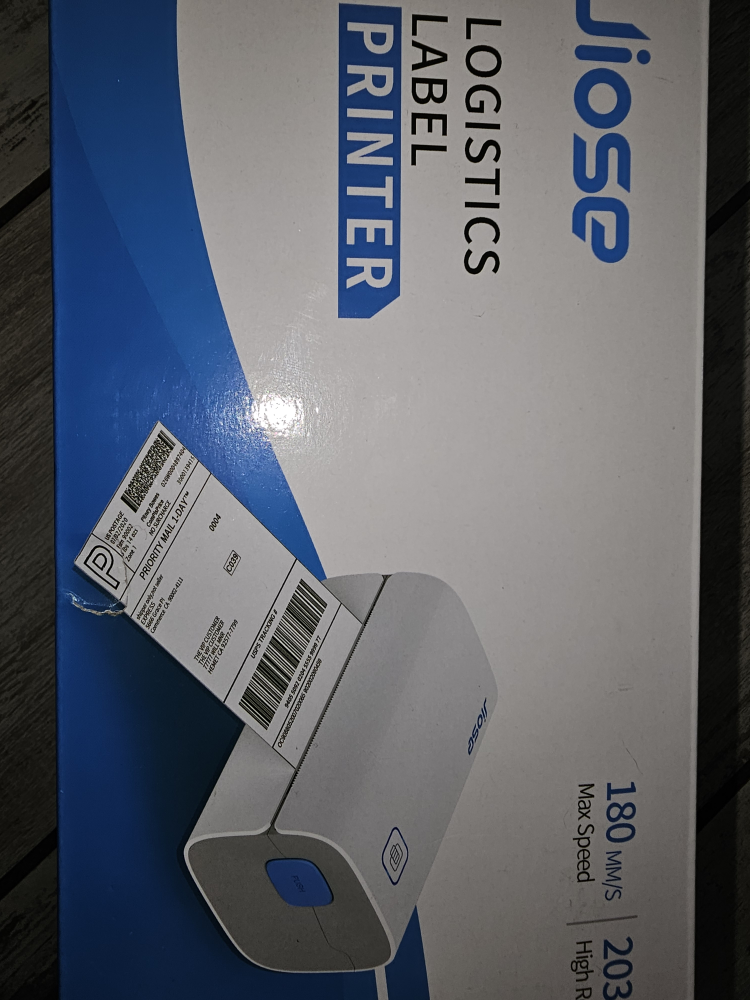 Jiose Logistics Label Printer - Max Speed 180 mm/s
