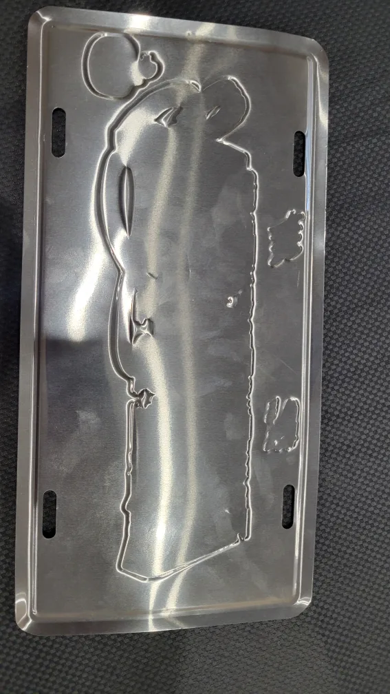 Light's Out Racing License Plate image indicator(2)