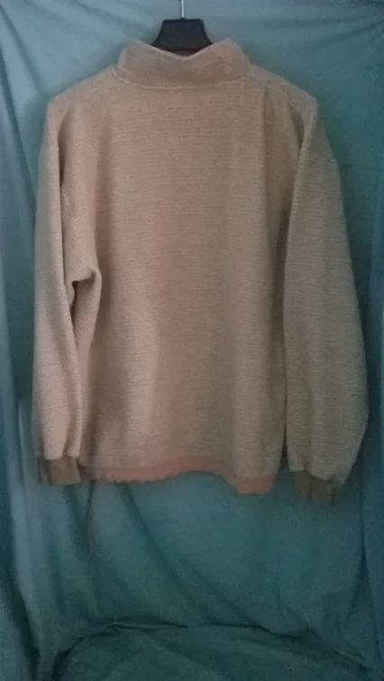 Vintage  Lee Sport NY Giants Fleece Pullover 7 Beige Denim Trim image indicator(5)