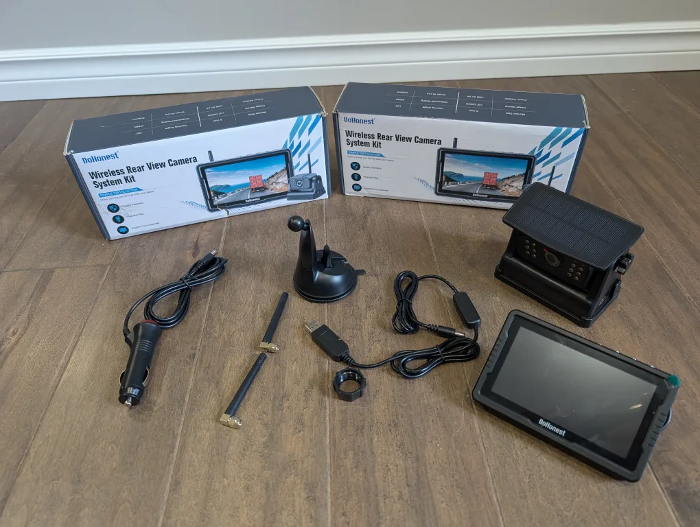 Brand New DoHonest Wireless Backup Camera For Sale image indicator(2)