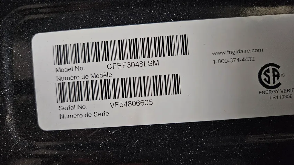 Frigidaire Range Stove Cooktop Element image indicator(4)