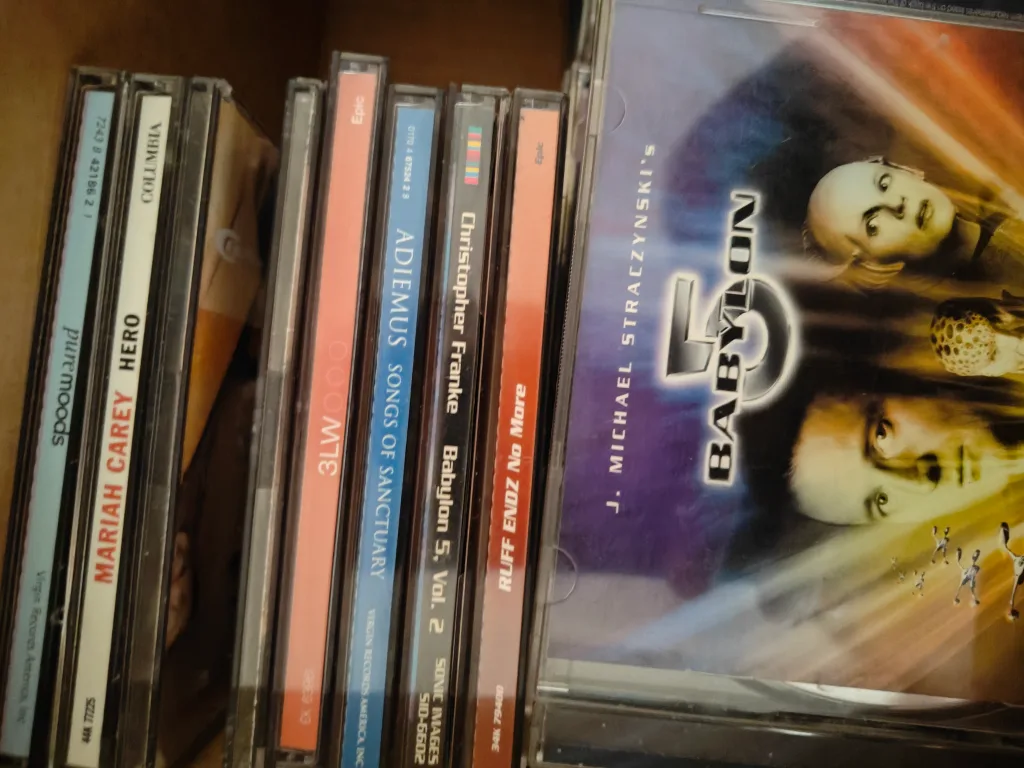 45 Box of Assorted Music CDs image indicator(5)