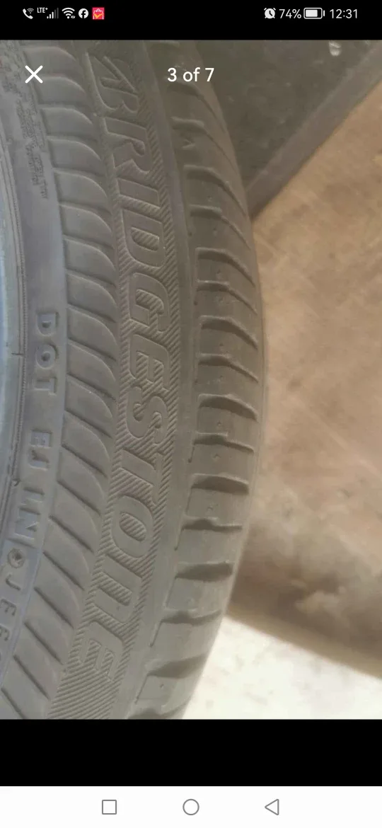 245/45RF19 Bridgestone DriveGuard 1x tire all season image indicator(3)