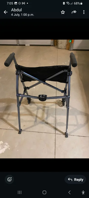 Upright Walker with Seat image indicator(2)