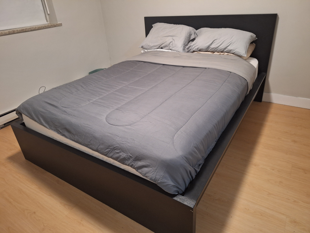 IKEA Malm Bed Frame, Black, Queen Size - photo 2