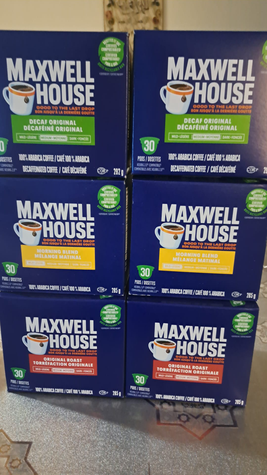 Maxwell House Coffee Pods Variety Pack
