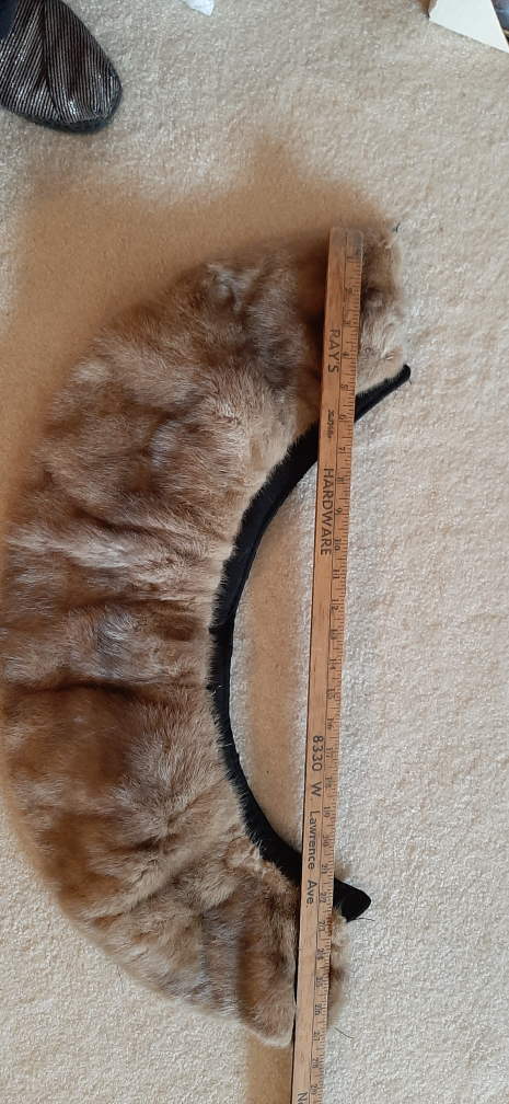 Vintage Mink Fur Collar - photo 2