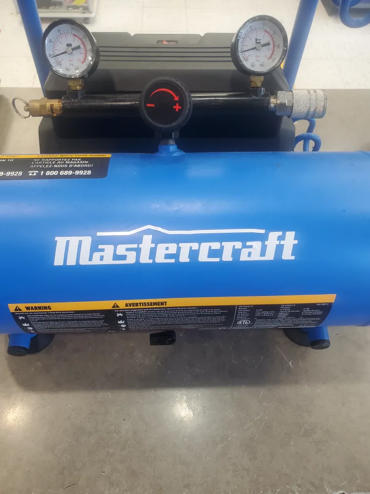 Mastercraft Air Compressor - Blue thumbnail