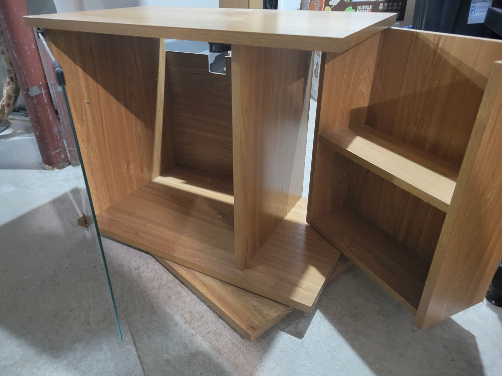 Wooden Cabinet with Glass Door - photo 3