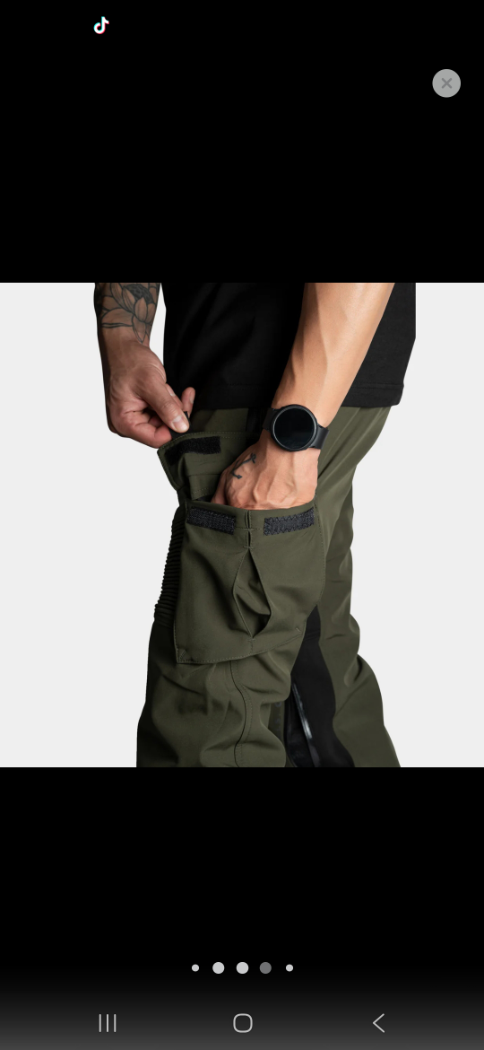 Unit 16 Armoured Softshell Cargo Joggers - Military Green - photo 3