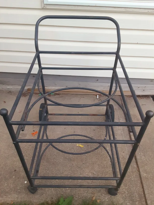 Metal Outdoor Rolling Cart thumbnail