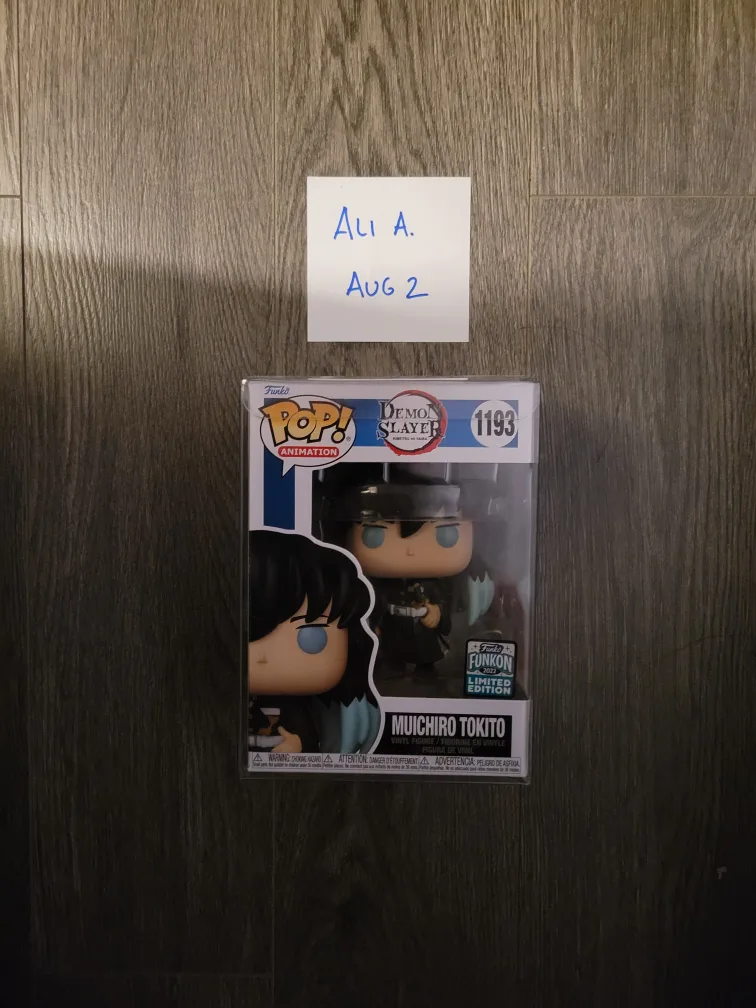 Funko Pop! Demon Slayer Muichiro Tokito #1193 thumbnail