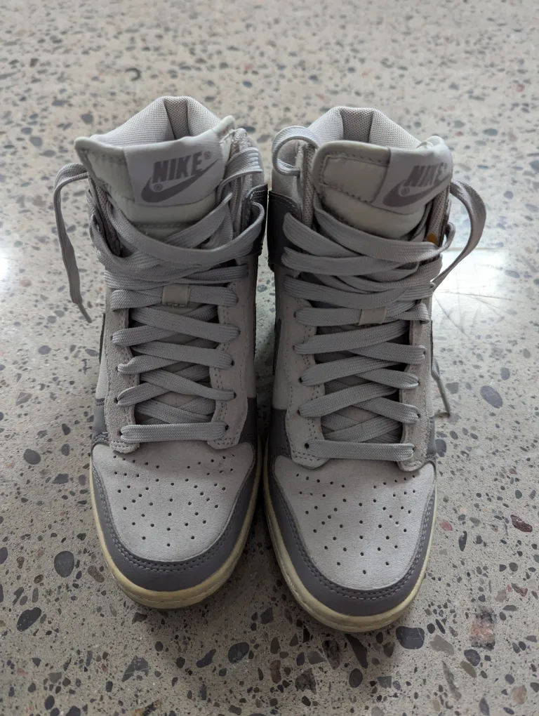 Nike Dunk Sky Hi Wedge Sneakers - Size 5 W image indicator(3)