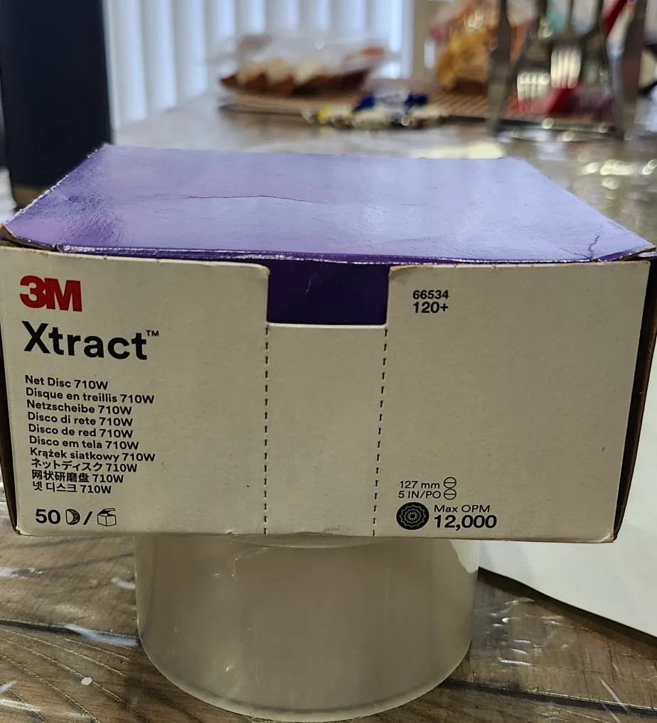 3M Xtract Cubitron II Net Disc 710W, 120+, 5 in, 50 Pack thumbnail