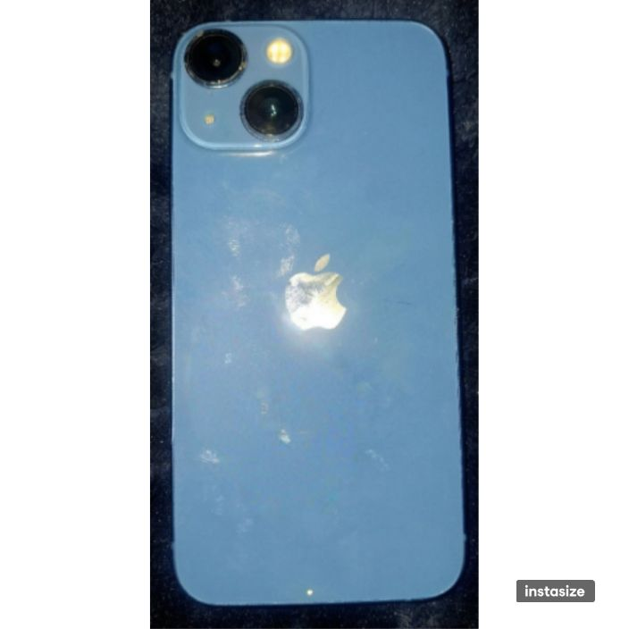 Blue Apple iPhone 13