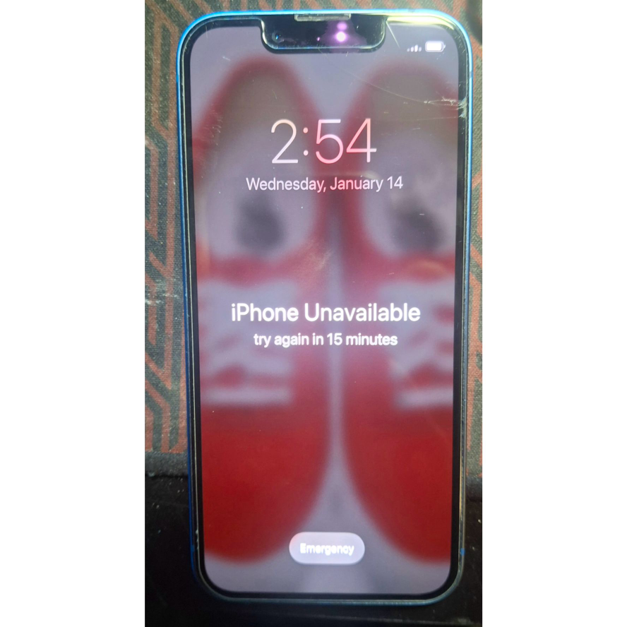 Blue Apple iPhone 13 - photo 4