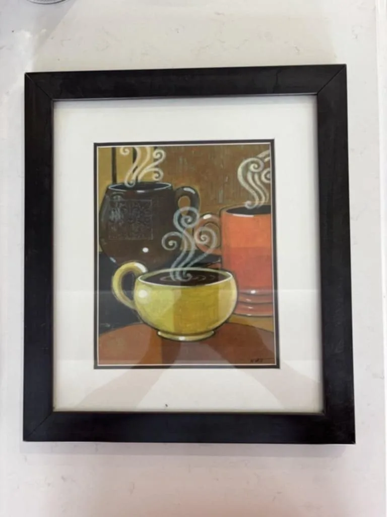 Framed Coffee Cup Print thumbnail