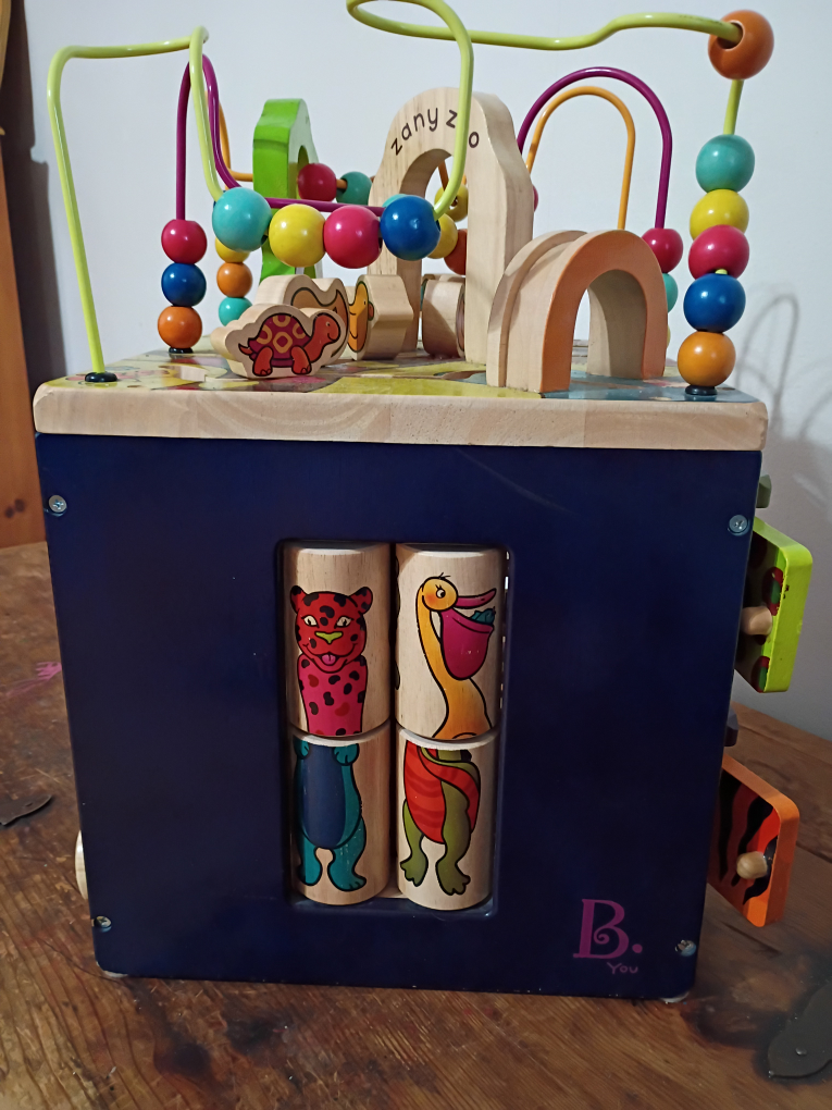 Wooden Activity Cube. 10 bucks. - photo 3