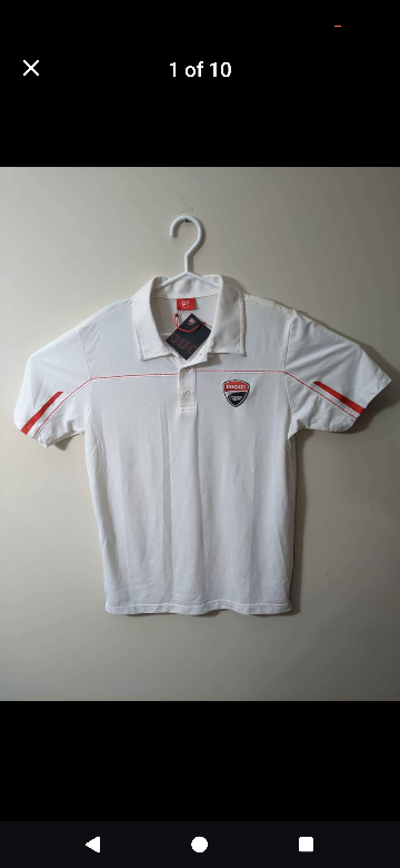 NEW men's SMALL DUCATI CORSE polo golf shirt REG $65 - photo 3