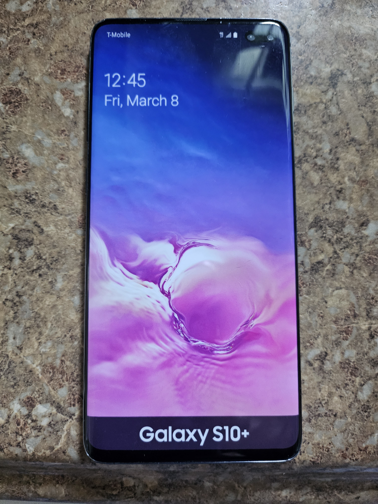 Samsung Galaxy S10+ Store Display Phone
