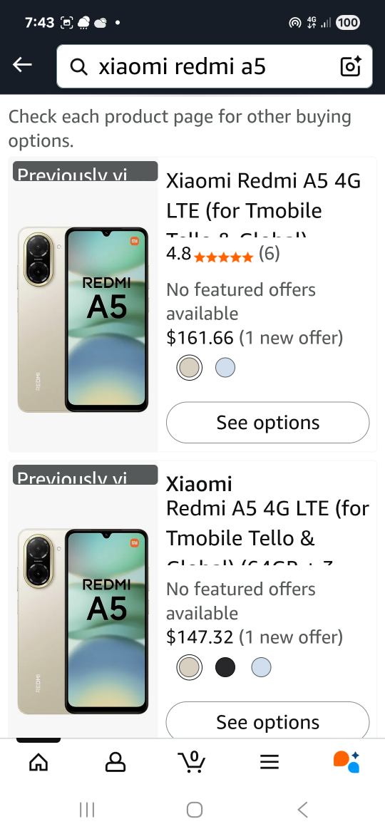 Redmi A5 Midnight Black -Brandnew - photo 4