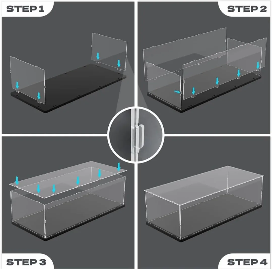 Acrylic Display Case 70x30x20cm image indicator(3)