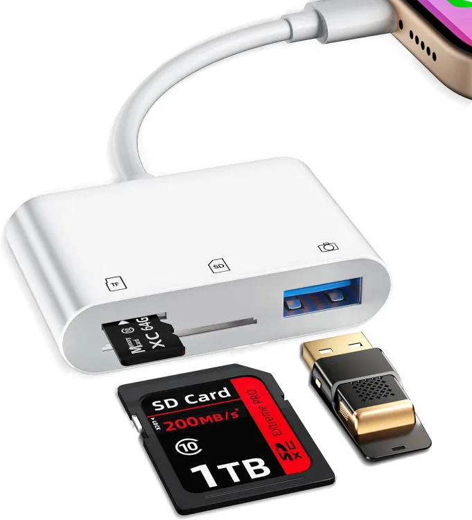 NEW SD Card Reader for iPhone thumbnail