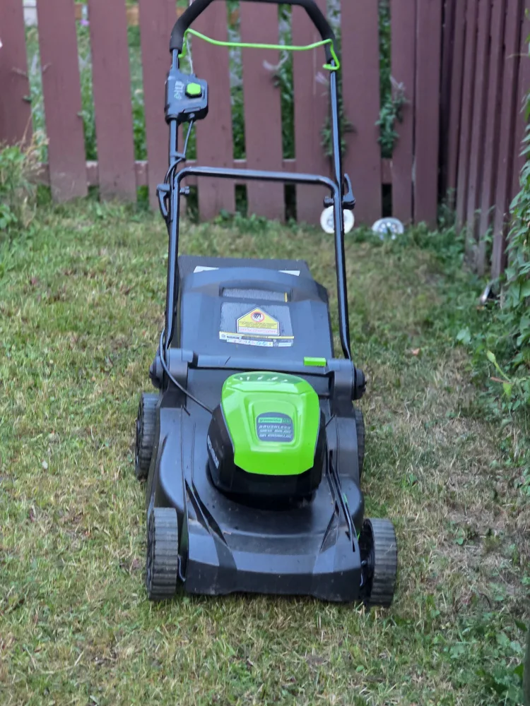 Greenworks Pro Brushless Lawn Mower thumbnail