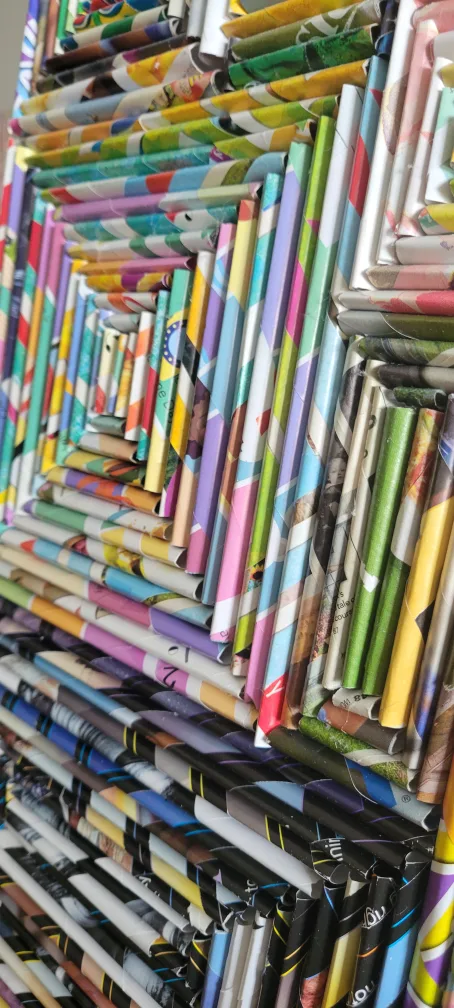 Handmade Rolled Paper Wall Art image indicator(3)