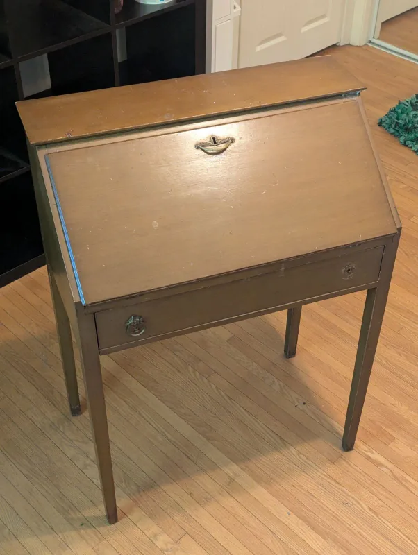 Antique Secretary Desk by J. Kreiner & Co. thumbnail