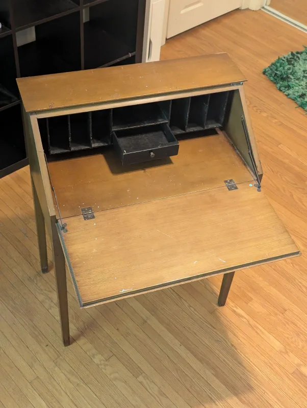 Antique Secretary Desk by J. Kreiner & Co. image indicator(2)