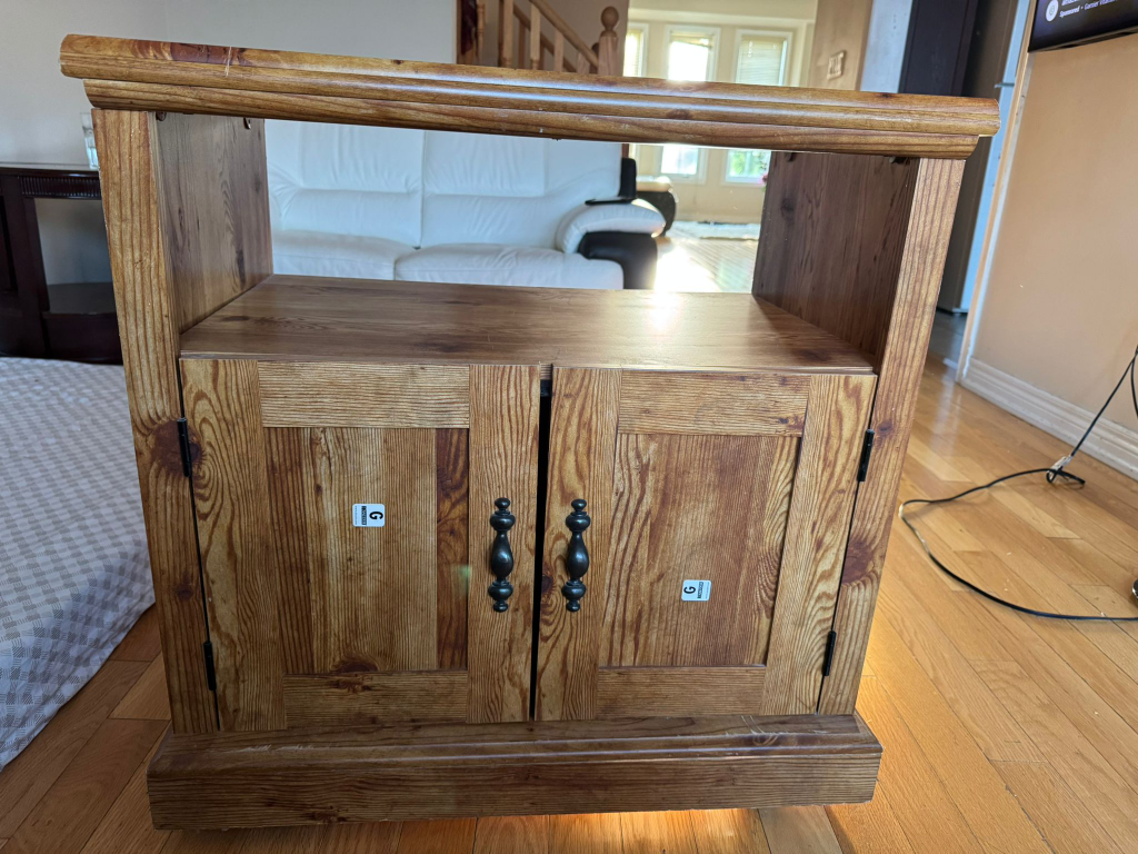 Wooden Cabinet with Doors - photo 2