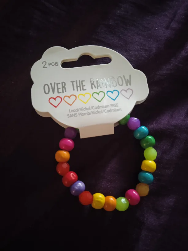 Over the Rainbow Beaded Bracelet - New thumbnail
