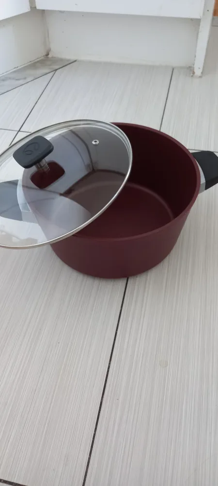 Paderno Stock Pot with Lid image indicator(2)