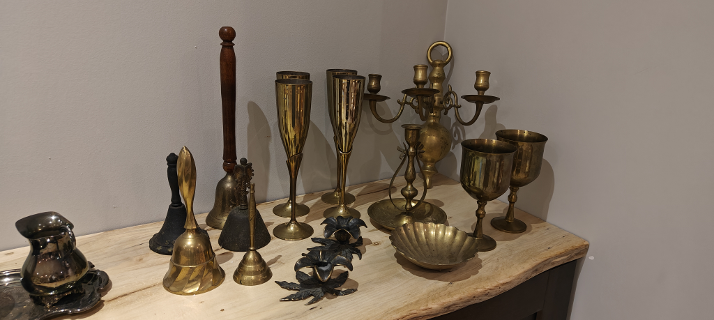 Brass Bells, Candlesticks & Goblets - photo 2
