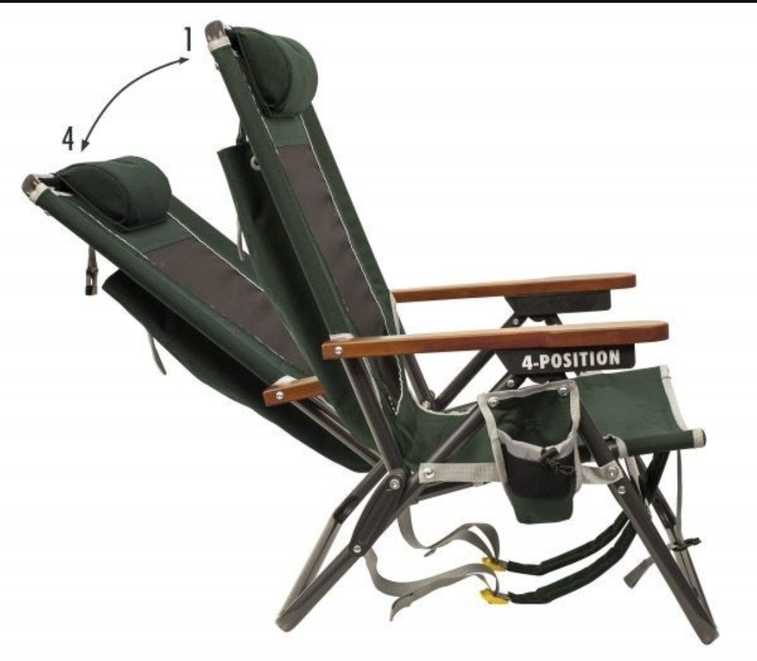 Outdoor 4-Position Camp Chair - photo 4