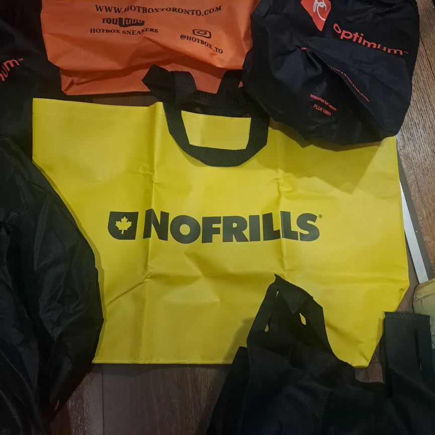 Reusable Shopping Bags Lot (9 bags) image indicator(2)