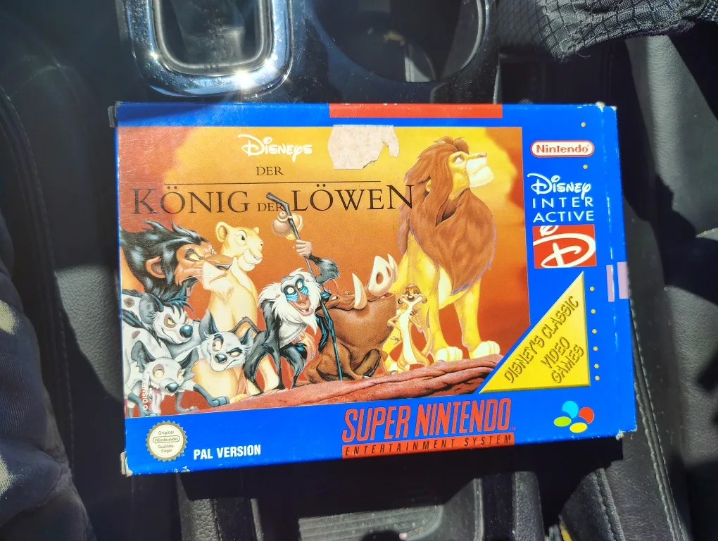 Disney's The Lion King Super Nintendo Game thumbnail